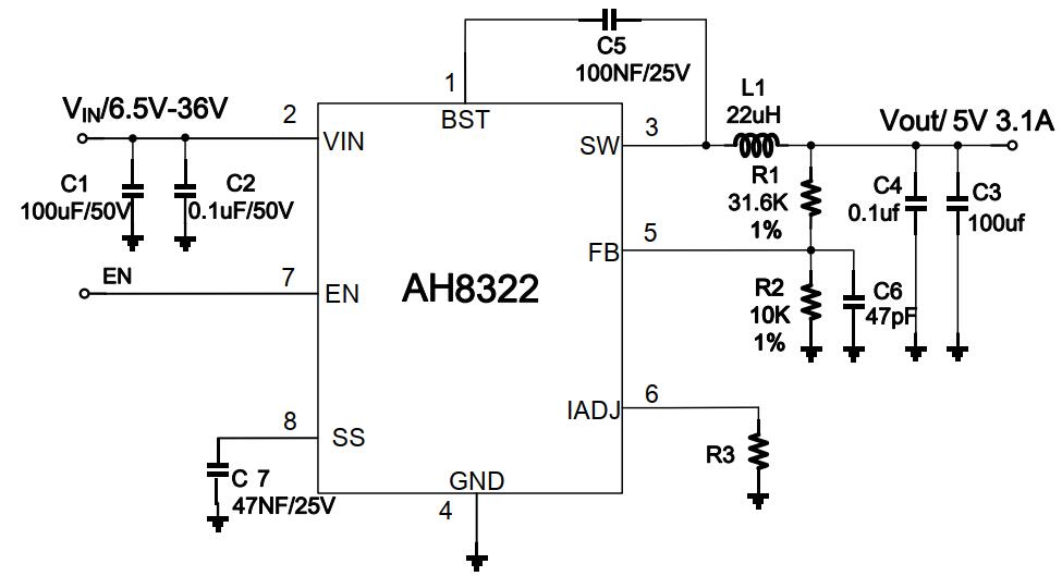 12v转变5v3A电源模块_12v转5v